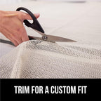 GORILLA GRIP Non Slip Mattress Gripper, Prevents Mattresses from Sliding and Holds Bed in Place, Pad Grips Beds, Sofa, Couch, Chair Cushions and Helps Keep Topper from Slipping, Easy Trim Pads, Queen