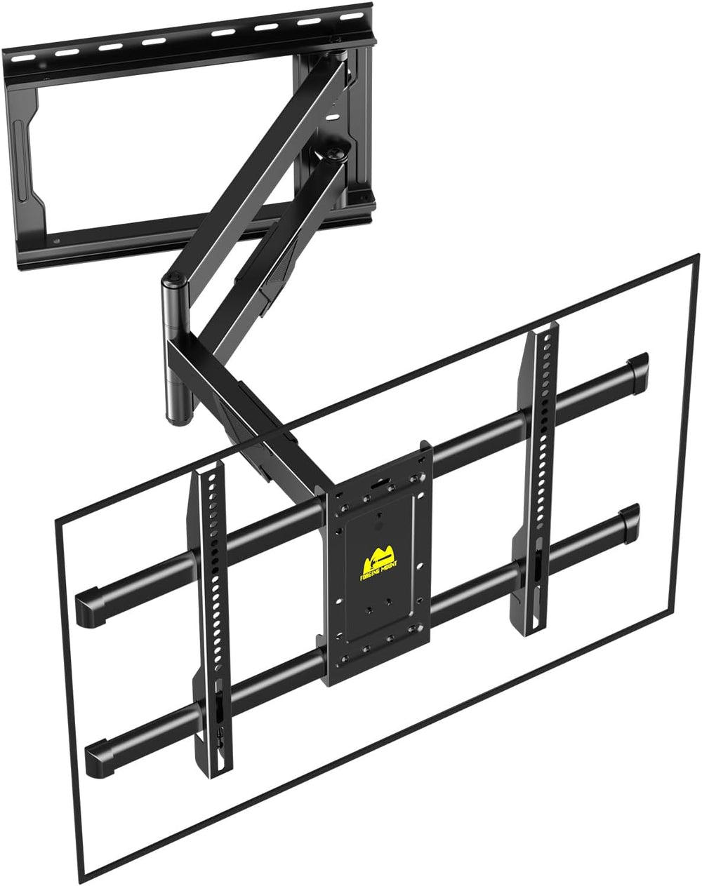 FORGING MOUNT Corner TV Wall Mount for Most 37-75 Inch TVs up to 99lbs | Full...