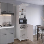 Kitchen Pantry, 2 Doors, 4 Legs, 8 Shelves ﻿