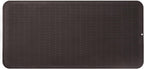 Silicone Dish Drying Mat for Multiple Usage,Easy clean,Eco-friendly,Heat-resistant Silicone Mat for Kitchen Counter or Sink,Refrigerator or Drawer Liner Coffee 5XL 36inches x 18inches