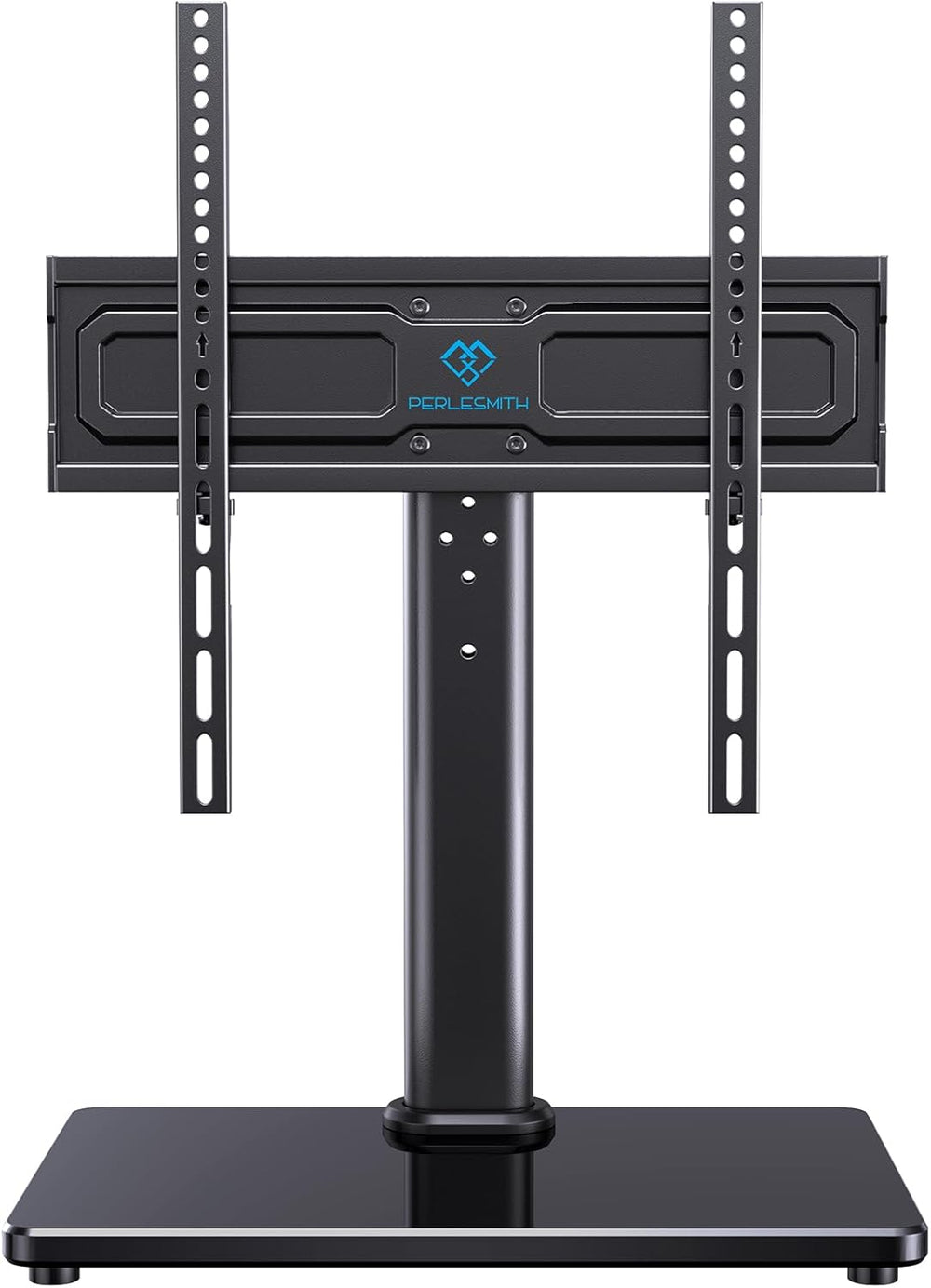 PERLESMITH Universal Swivel TV Stand for 24-60 inch TVs up to 99 lbs, 12 Heig...
