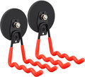 MUTUACTOR 2Packs Large Capability Heavy Duty Magnetic Hooks, Strong Magnet Hooks for Hanging Power Tools, Grill Utensils, Impact Drivers