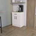 Mid-Century Pantry Cabinet, Saving Space Storage Cabinet for Kitchen Entryway Hallway,for Kitchen Home