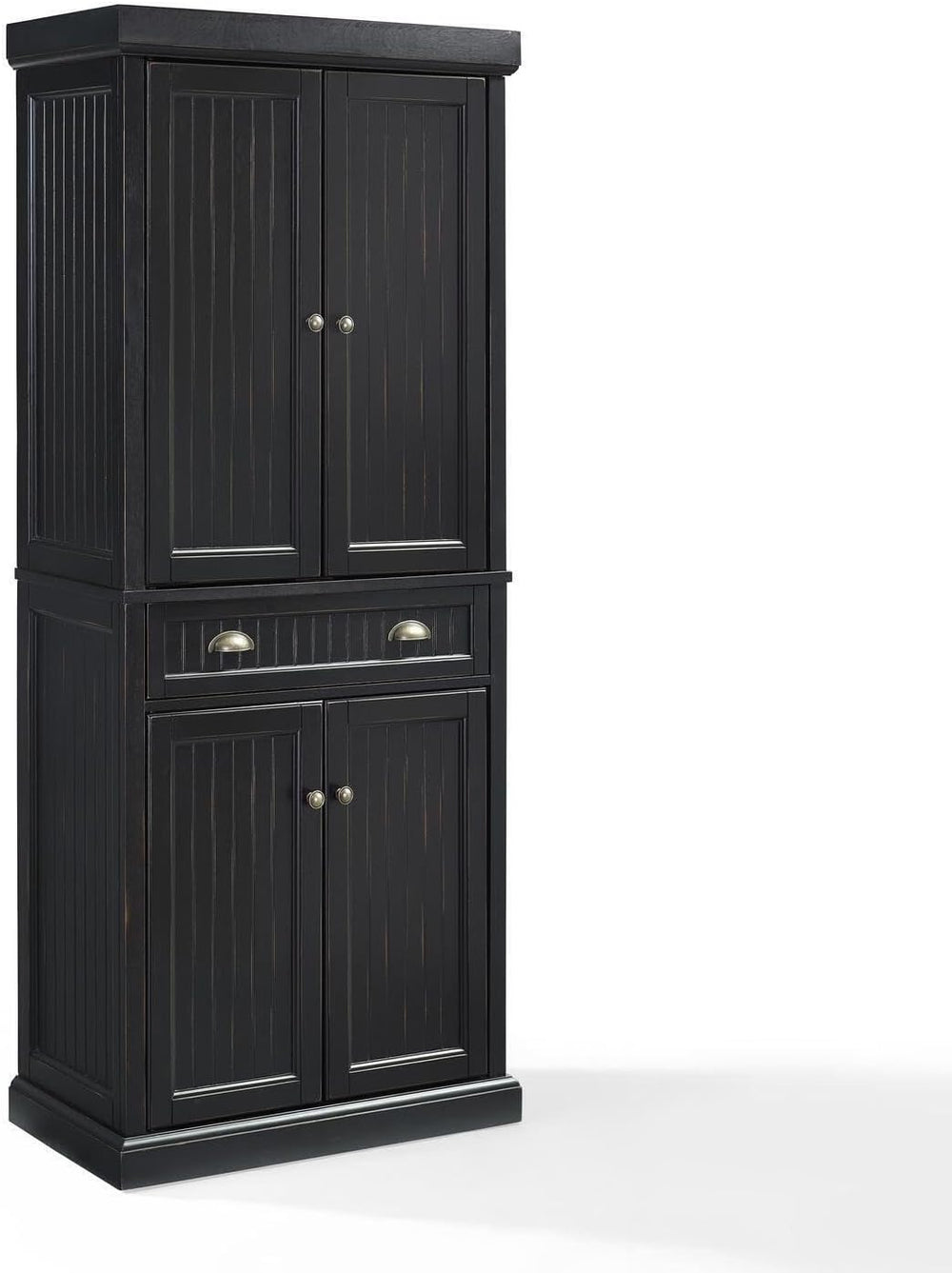 Maykoosh Kitchen Pantry Cabinet - Large Storage, Adjustable Shelves, Distress...
