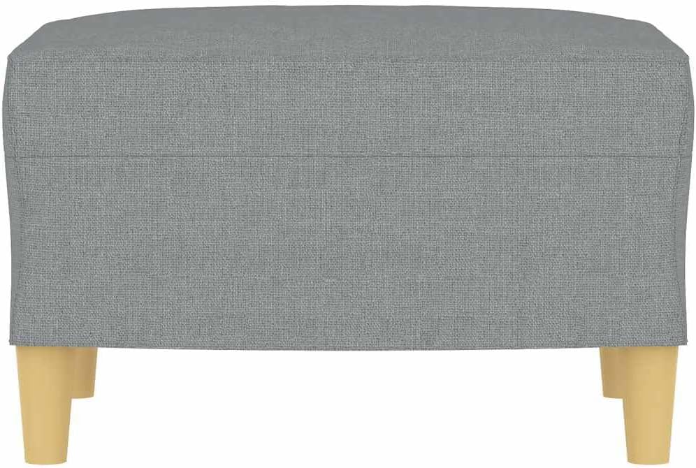 Cozy Fabric Footstool, 23.6x19.7x16.1 Inches, Durable and Breathable Fabric, ...