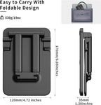 TriPro Tablet Stand -Portable Monitor Stand,4.72" Wide, Adjustable & Foldable, Super Sturdy,Tablet Holder for Desk Compatible with iPad/Tablets/Portable Monitor 7"-15.6"