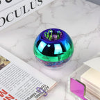 Rainbow Paper Clips Holder Medium Holographic Paper Clip Dispensers 100pcs 28mm Colorful Paperclips for Desk Organizer Accessories (Rainbow)