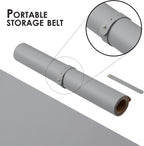 Cork Desk Mat - Dual-Sided Desk Pad for Office and Home - Desk Organization and Accessories - Ideal for Large Mouse Pad and Desk Mats on Top of Desks(Gray,27.6"x 13.8")