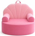 Snuggly Toddler Chair Soft Kids Sofa Cozy Kids Chairs Comfy for Toddlers 1-3, Plush Child Seat with Carry Handle