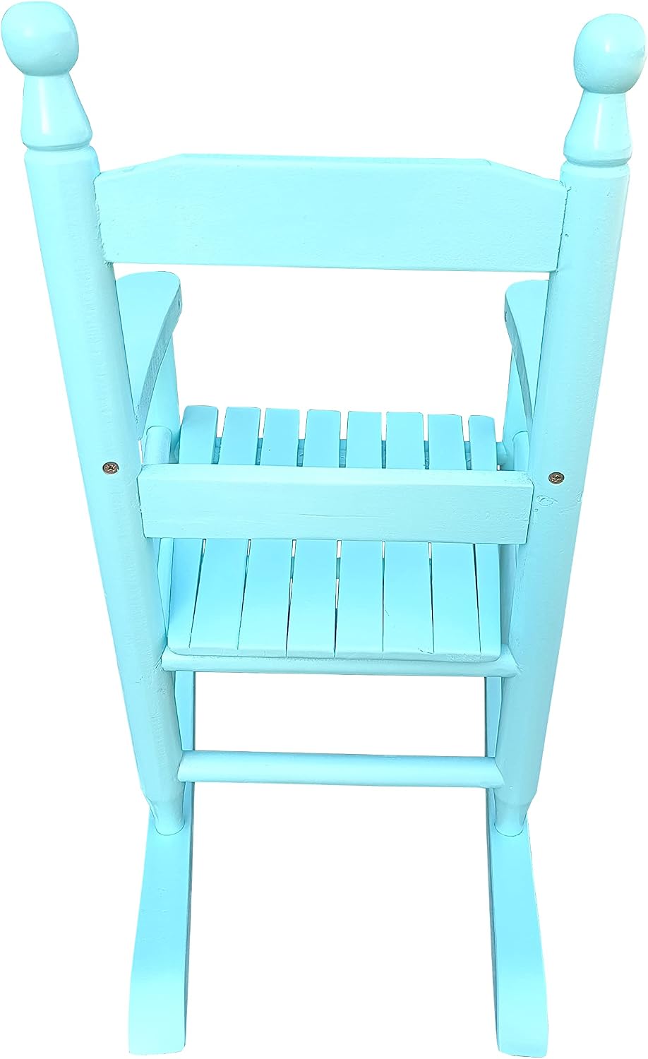 Kids Rocking Chair, Toddler Rocking Chair, Childrens Rocking Chair With Classic Rocker and Hardwood Construction, for Boys, Girls, Nursery, Indoor, Outdoor, Living Rooms, Bedrooms (Light Blue)