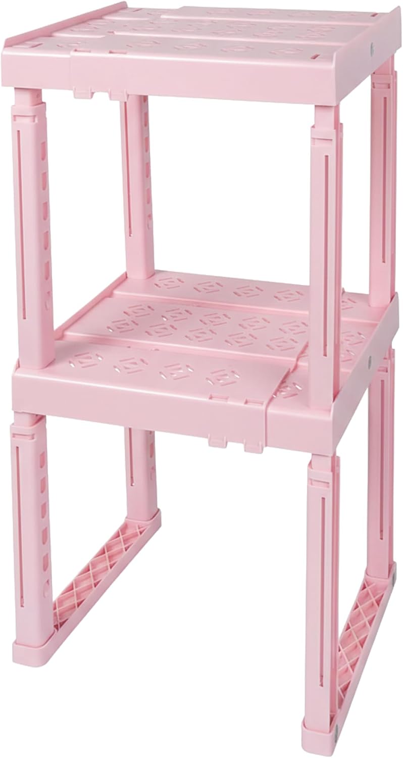 Piffny Locker Organizer Shelf, Adjustable Width and Height, Ideal for School,...