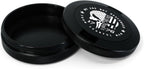 Metal Can | Metal Container for Pouches | Aluminum Used Pouch Storage Tin | Airtight O-Ring Moisture Odor Proof EDC Pocket Tin | Defiance Edition (Black)