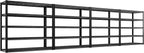 REIBII 48.2''W Garage Shelving Heavy Duty Metal Shelving 3000LBS Storage Shelves Adjustable Metal Shelves Industrial 5 Tier Garage Shelf for Basement Pantry Warehouse Supermarket, 4 Pack