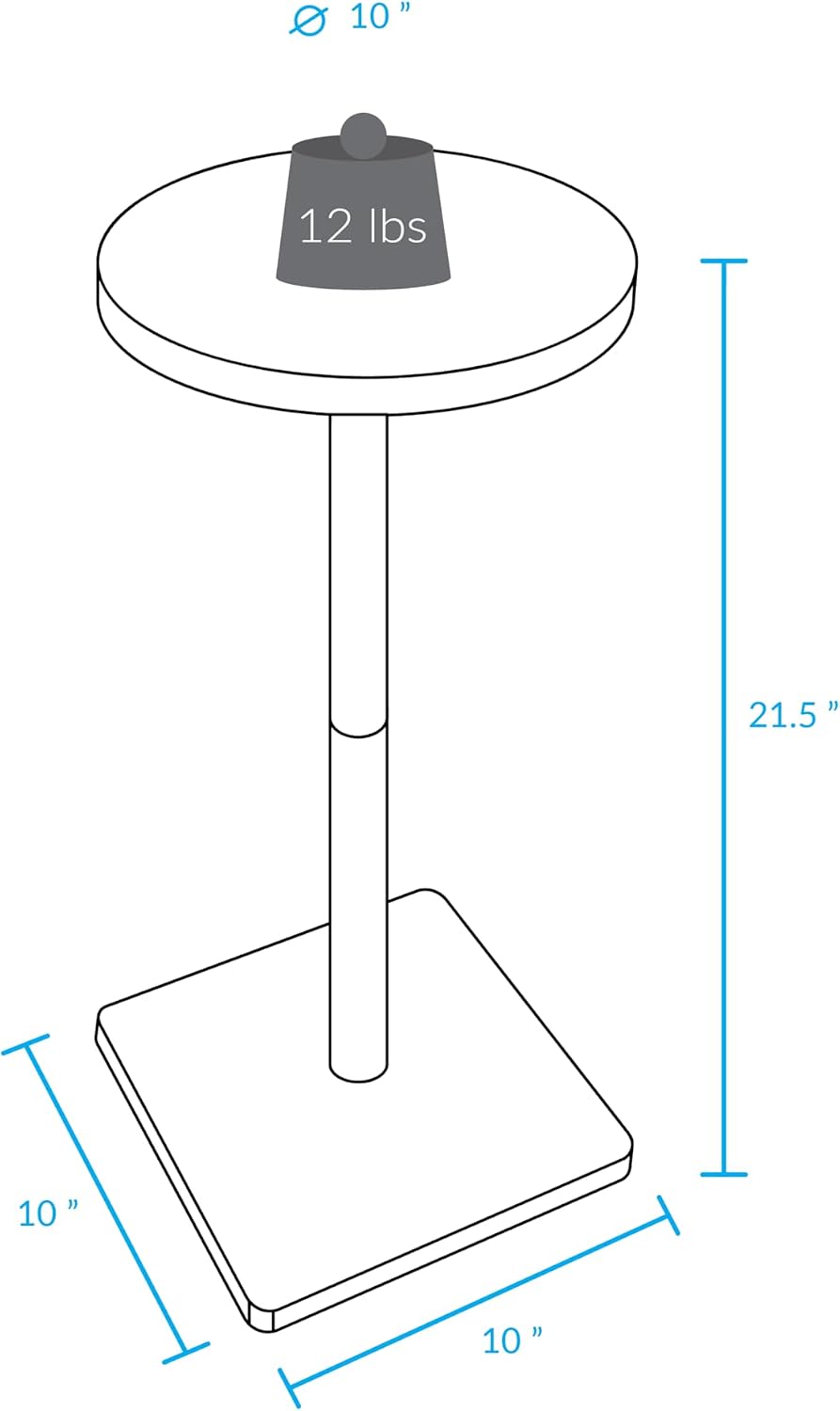 100% American Hardwood Drink Table