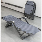 Gravity Chair Folding Portable Reclining Lawn Chair Patio Recliner Lounge ChaiseA Djustable with Headrest(A+Cushion B)