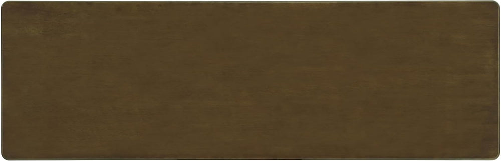 Merax Rustic Rubber Wood 59.06''L Rectangular Dining Bench with Ratta...