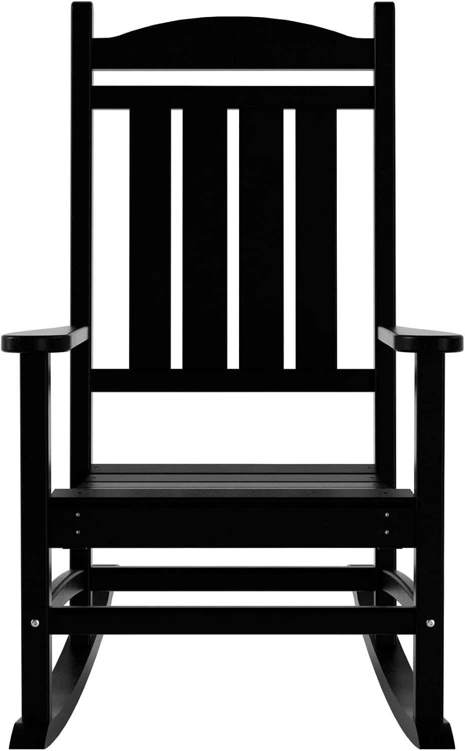 WO Home Furniture Patio Rocking Chair Farmhouse Outdoor HDPE UV Weather Resis...