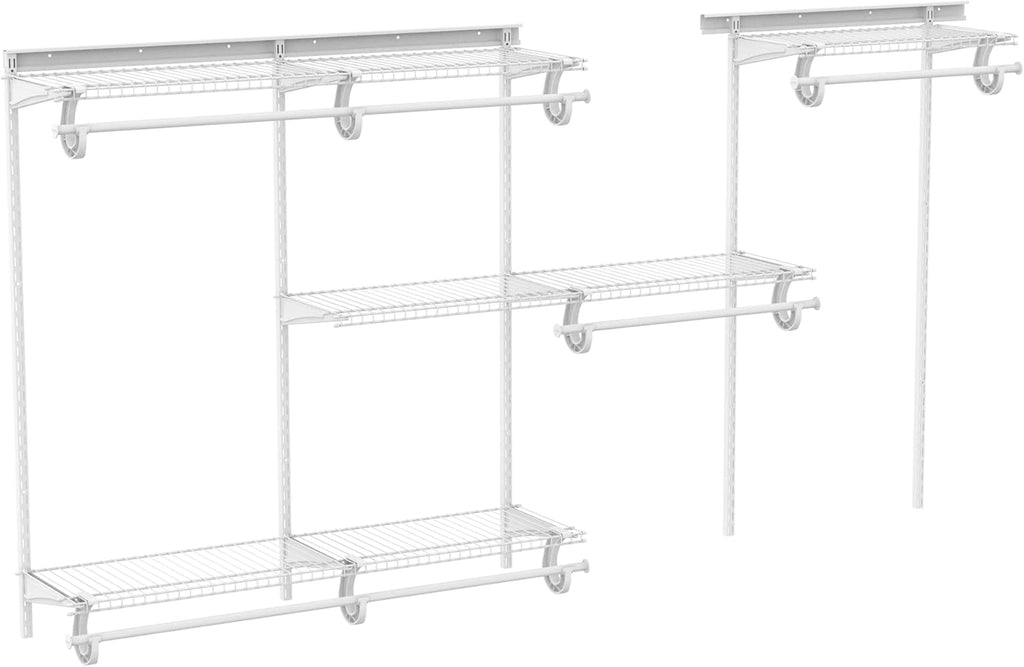 ClosetMaid ShelfTrack Wire Closet Organizer Systems (7-10 ft. & 5-8 ft.)