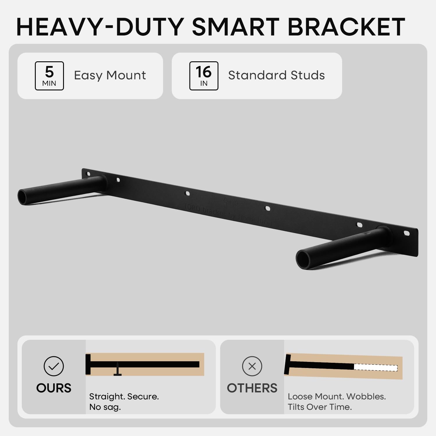 Homeforia 30 inch Natural Floating Shelf, High End Solid Real Wood 30inch Small Floating Shelves for Wall Mounted, Natural Wooden Floating Shelves, Heavy Duty Bracket, 30 X 6.5 X 1.75 in, Set of 3
