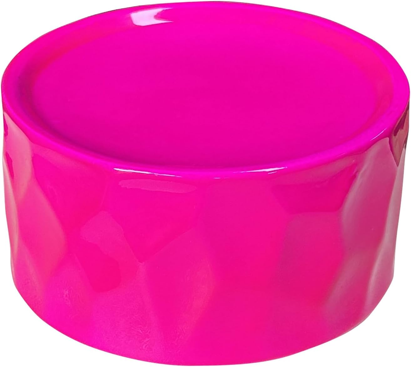 Paper Clip Holder Ceramic Paper Clip Holders Paperclips Holder Dispenser Cute Paper Clip Organizer for Desk Binder Clip Holder Bobby Pin Hair Clip Holder Gift for Office (Hot Pink)