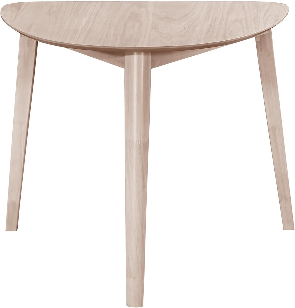 New Classic Furniture Mid-Century Modern Oscar Corner Table 3-Piece Dining Se...