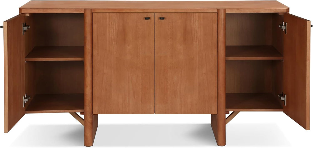 Merax Modern Sideboard Buffet Cabinet,55.0" Wide Elegant Entryway Table ...