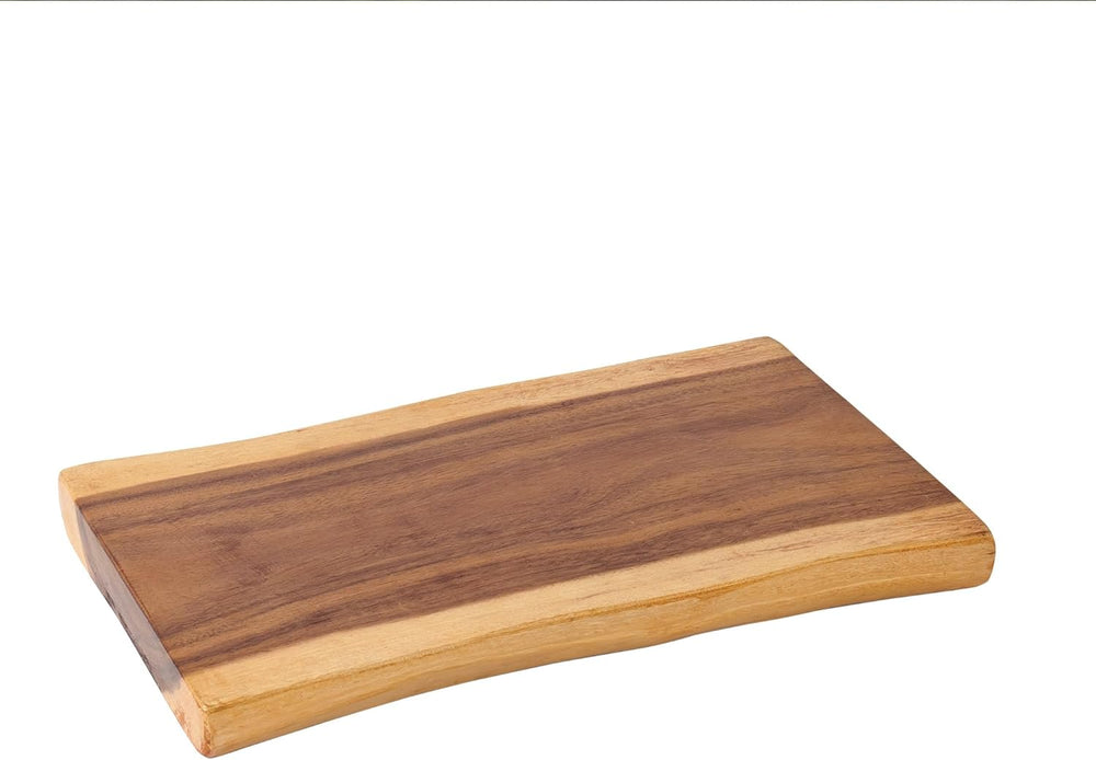 Wood Slice Slab Side Table Top 19.7"x13.8"x1.96" Rectangle Han...