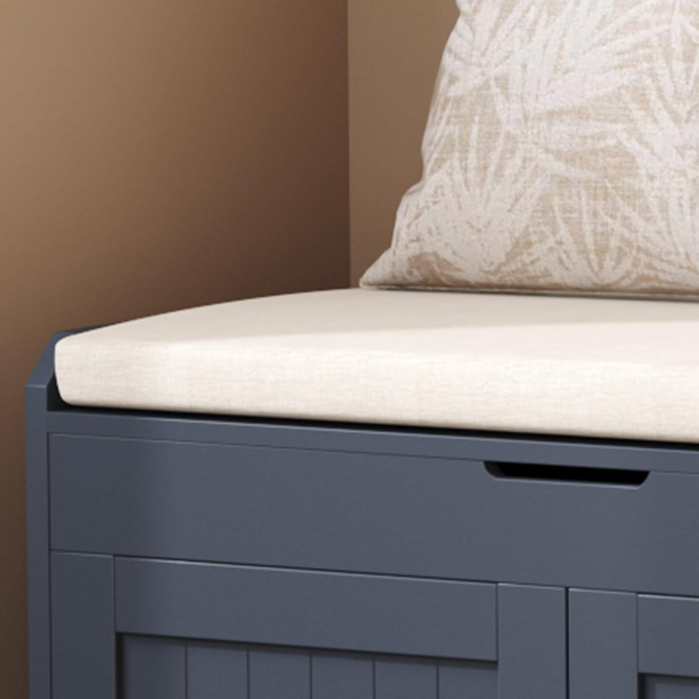 HOMEFORT 54.4" Shoe Bench with Lift Top Storage, Entryway Bench with Cus...