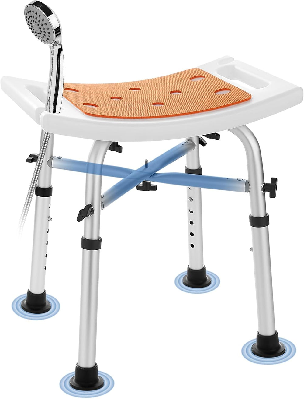 Shower Chair Bath Stool Seat 350 Lbs