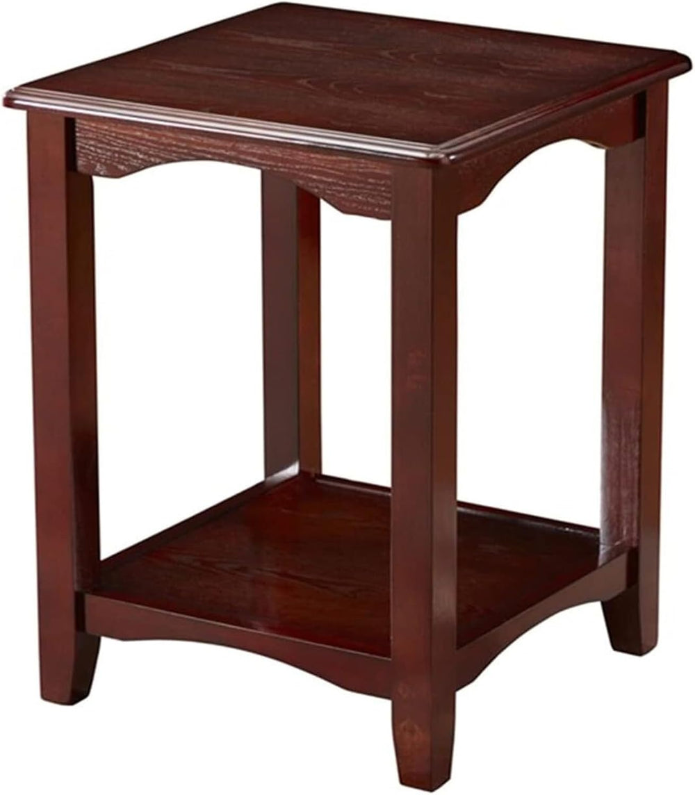 Square Sofa Table, Living Room Side Table, Retro Style Telephone Table
