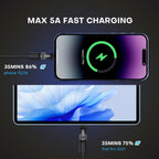 USB C Magnetic Adapter 240W, Can Be Type-C Cord Into Right Angle Magnetic USB C Charging Cable, Magnet Charger USBC 90 Degree Adapter 180 OTG Tips for Phone 16/15 Pad Samsung(2 Pack Black)