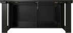 SIMPLIHOME Amherst 48" Wide Solid Wood Storage Bench in Coastal Blue | Transitional entryway bench with lift-up lid and hidden storage; perfect for mudrooms, hallways, or as a shoe bench.