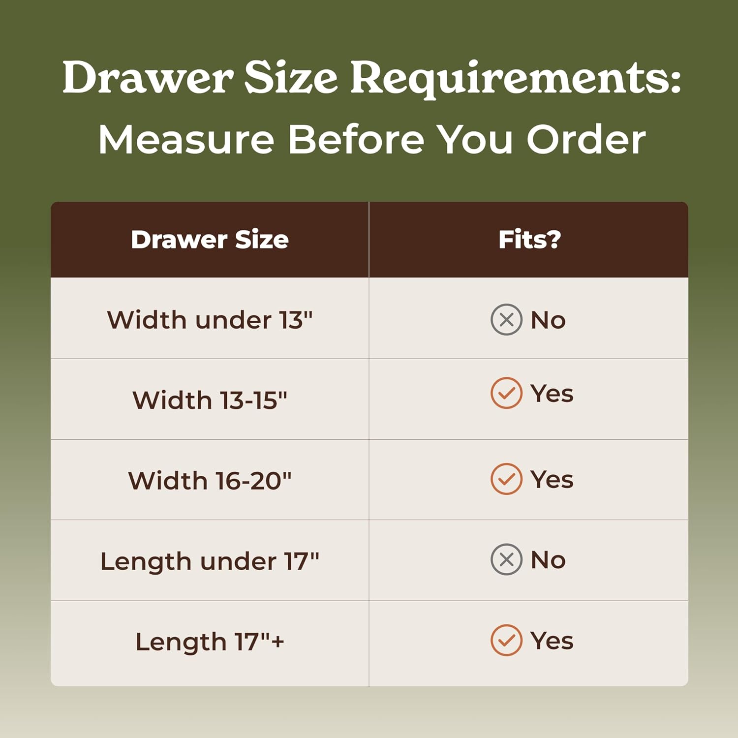 SMIRLY Silverware Drawer Organizer – Bamboo Kitchen Drawer Organizer, Adjustable Utensil Holder and Cutlery Tray, Drawer Dividers for Flatware and Kitchen Utensils