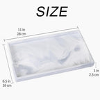 Bathroom Vanity Tray - 11'' Ceramic Rectangle Countertop Tray, Heavy-Duty Perfume Organizer Plate, Jewelry Ring Tray, Kitchen Soap Dispenser Stone Trays, Marble White
