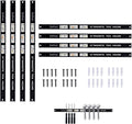 Magnetic Tool Holder 18 Inch 8 Pack Heavy Duty Magnet Tool Bar Strip Rack Wall Mount