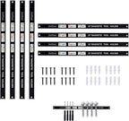 Magnetic Tool Holder 18 Inch 8 Pack Heavy Duty Magnet Tool Bar Strip Rack Wall Mount