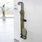 Cocoarm Magnetic Umbrella Stand Holder, Wall Mounted, No Punching, Height Adjusting, Black, for Entryway, Home, Hotel Hallway
