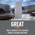 Yukon Glory Magnetic Paper Towel Holder for Refrigerator & Grill, Stainless Steel, Strong Magnet, Rotatable, Non-Scratch Pad