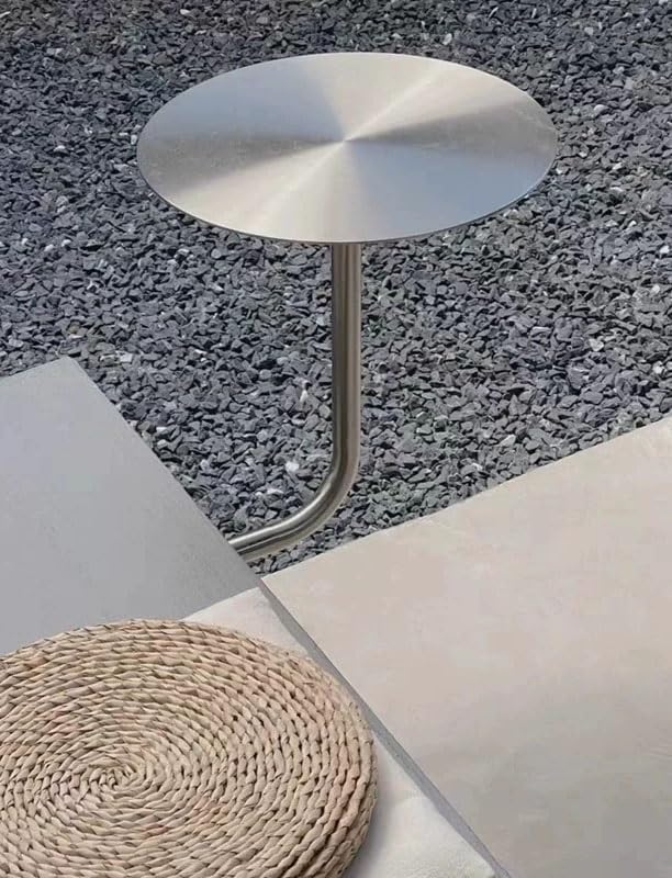 Floating Coffee Table,Wall Mounted Round End Table for Pub & Juice Bar,Sp...