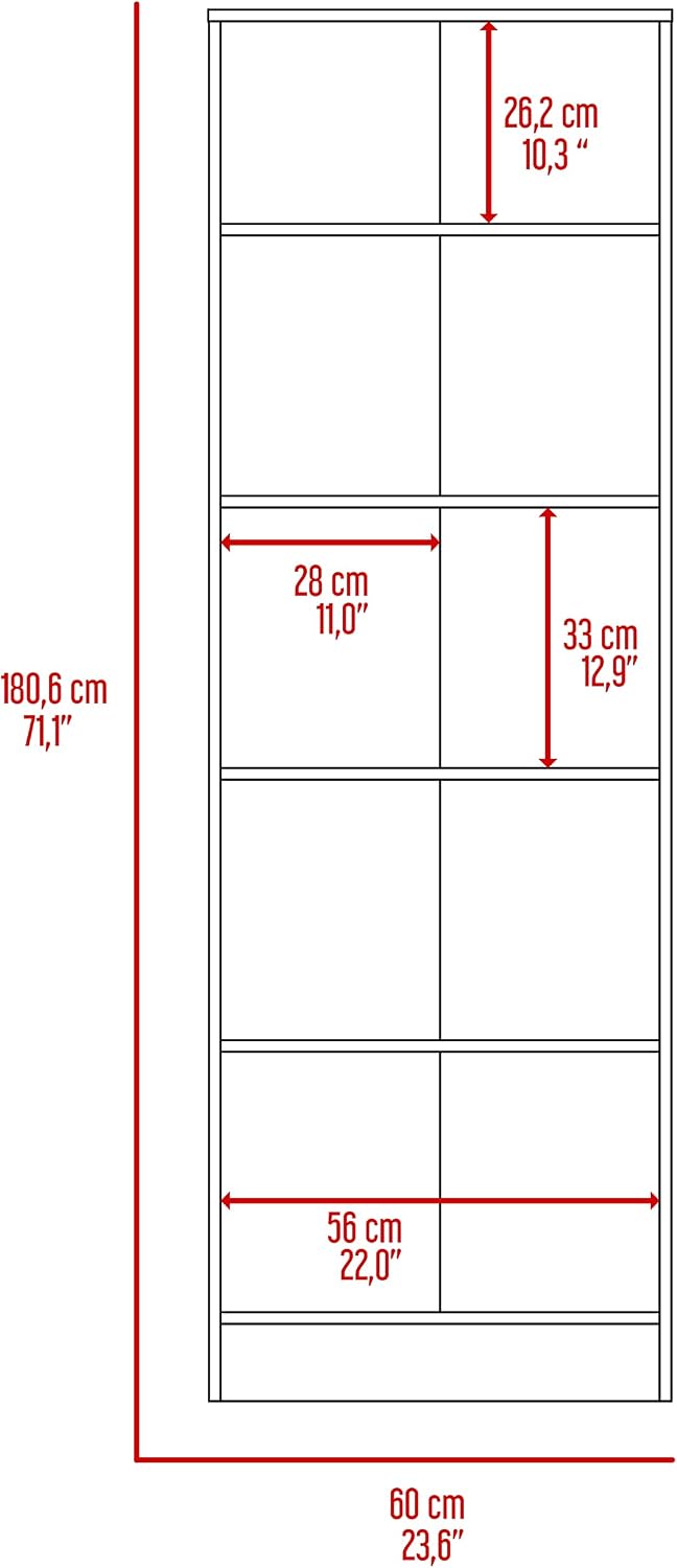 71" H Kitchen Storage Pantry Cabinet,2-Door Wooden Cupboard Credenza Buf...