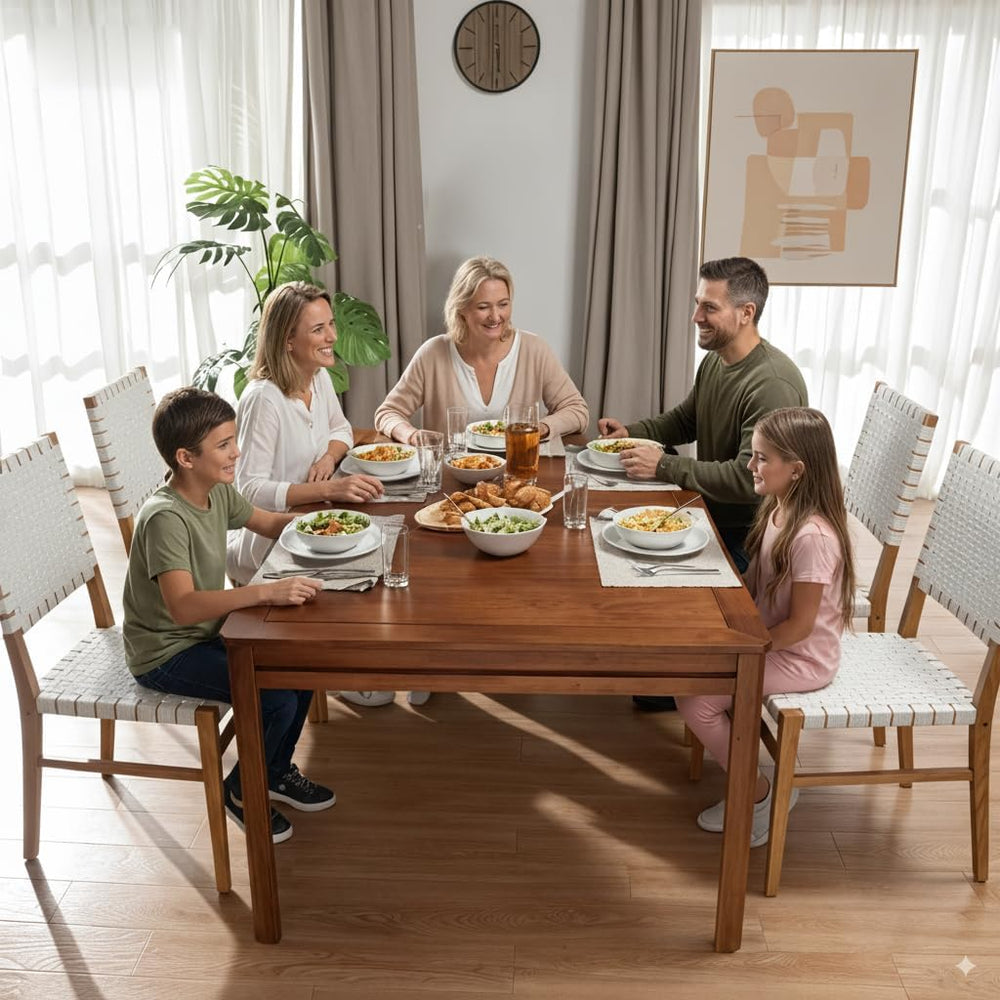 Solid Wood Board Game Table with Removable Table Top for 4–6 Players,Gaming T...