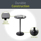 Pearington Pub Table, Jet Black, 4pk