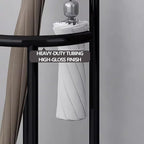 Metal Umbrella Stand, Modern Holder with Removable Water Tray, Standing Cane Storage Organizer for Home, Office, Hotel