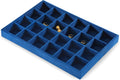 Earring Organizer Tray, Velvet Jewelry Trays，Premium Rock Organizer,Luxury Earring Storage,Blue Earring Case