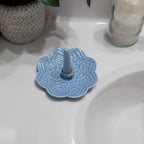 Ceramic Blue Mandala Ring Holder Decorative Jewelry Holder/Trinket Tray Engagement Christmas Wedding Birthday Gifts for Women