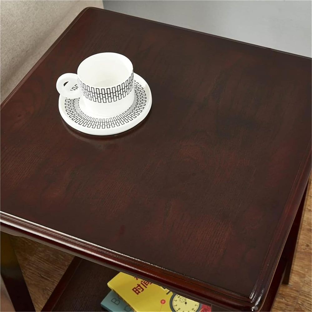 Square Sofa Table, Living Room Side Table, Retro Style Telephone Table