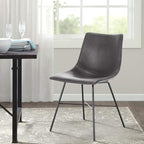 Poly and Bark Paxton Dining Chair, Set of 2 Grey