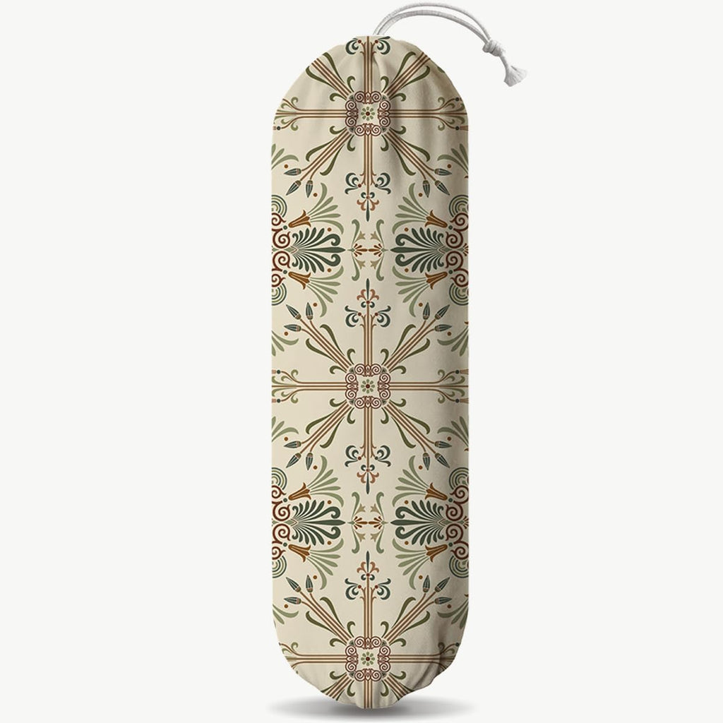 Boho Vintage Plastic Bag Holder, Reusable Grocery Bags Holder for Wall Mounting, Car Organizer, Boho Washable Shopping Bags Carrierfor Home Kitchen, Kitchen Pattern Garbage Bag 67