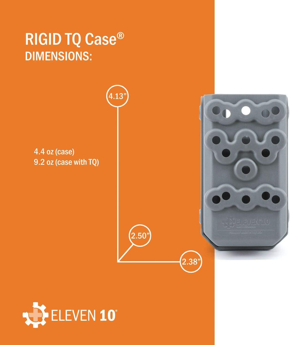 Eleven 10 Rigid TQ Case for SOF-TT Tourniquet, Black, MOLLE Attachment