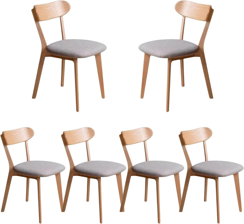 100% Solid Wood Dining Room Chairs - Practical Kitchen Chairs - Wood Chair fo...